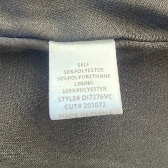 Y2K Faux Black Leather Lace Babydoll Mini Dress Small Dark Romance Whimsigoth - Picture 8 of 8